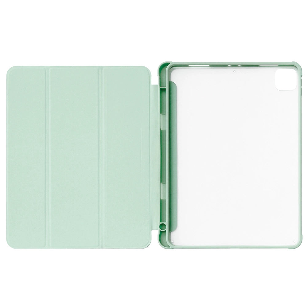 Stand Tablet Case Smart Cover case til iPad Pro 12.9 '' 2021/2020 med standfunktion grøn