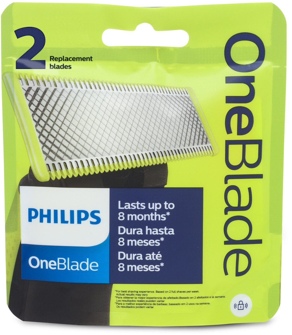 Philips Norelco OneBlade QP220/51 tilbehør til barbermaskine Barberingsblad