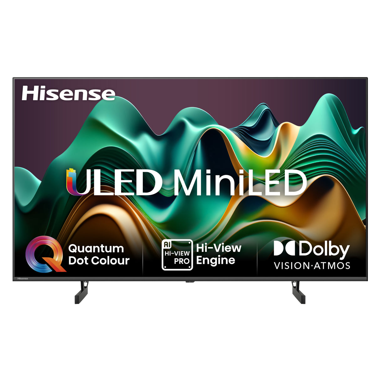 Hisense 50U6NQ 50 4K UHD (2160p) Sort Mørkegrå