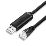 Ugreen konsol kabel USB - Ethernet RJ45 1,5 m sort (CM204)