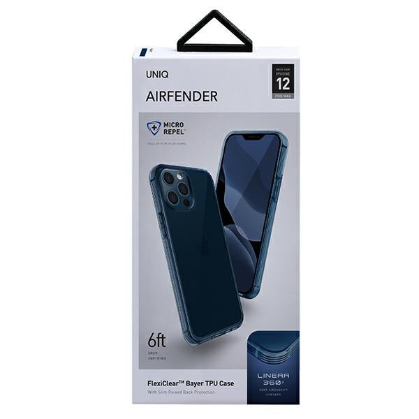 Uniq Air Fender fodtøj til iPhone 12 Pro Max - blå