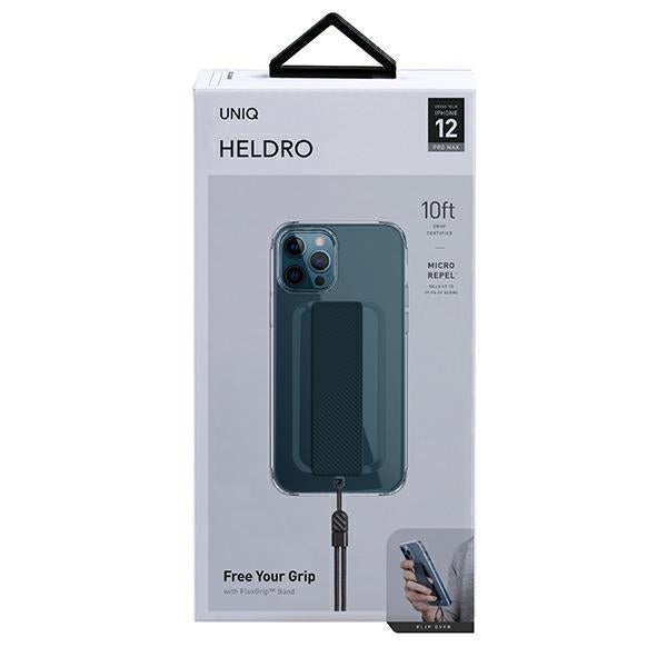 Uniq Heldro fodtøj til iPhone 12 Pro Max - gennemsigtigt