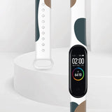 Strap Moro band til Xiaomi Mi Band 3 / 4 silikone rem ur armbånd mønster 6