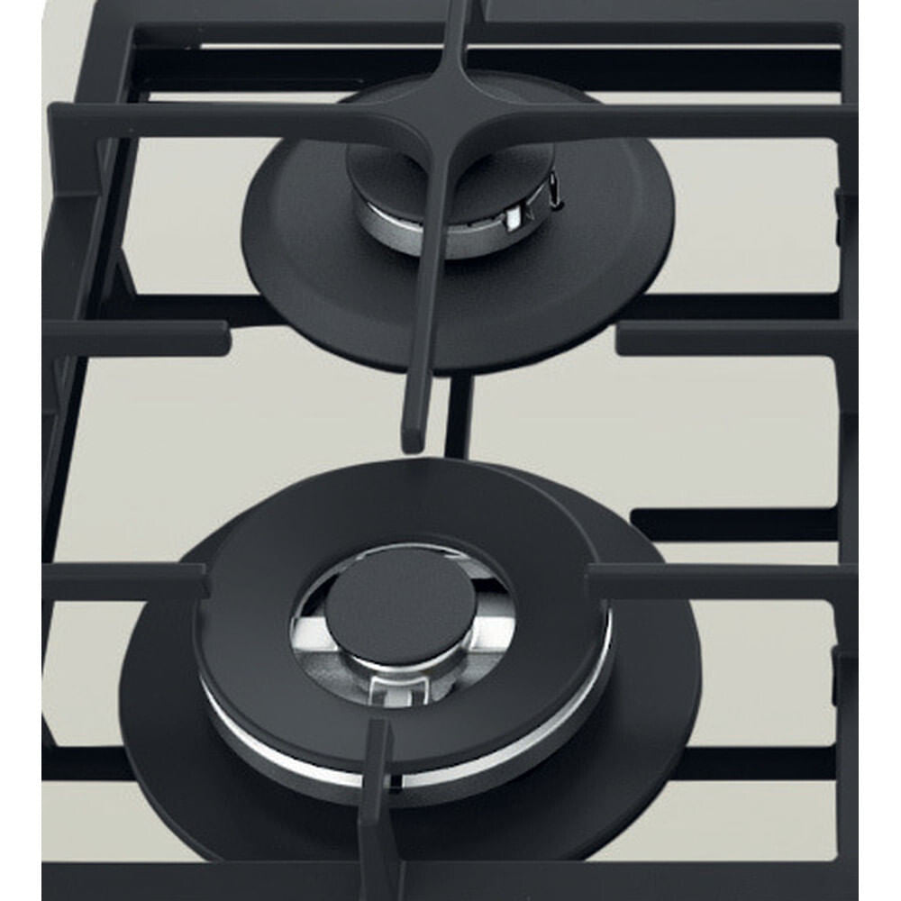 Whirlpool AKTL 629/S Sølv Indbygget Gaskomfur 4 zone(s)