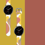 Strap Moro til Samsung Galaxy Watch 40 / 41 / 42 / 43 / 44 mm silikone armbånd ur band - mønster 7