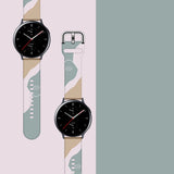 Strap Moro til Samsung Galaxy Watch 40 / 41 / 42 / 43 / 44 mm silikone armbånd ur band - mønster 17