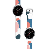 Strap Moro til Samsung Galaxy Watch 45 / 46 / 47 mm silikone armbånd ur band - mønster 10