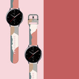 Strap Moro til Samsung Galaxy Watch 45 / 46 / 47 mm silikone armbånd ur band - mønster 15