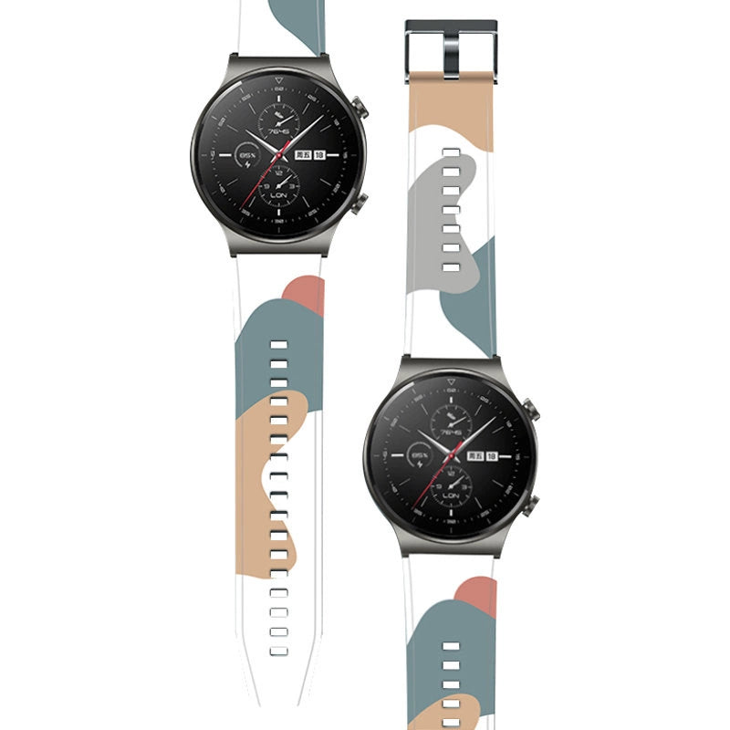 Strap Moro band for Huawei Watch GT2 Pro silikone rem ur armbånd mønster 3