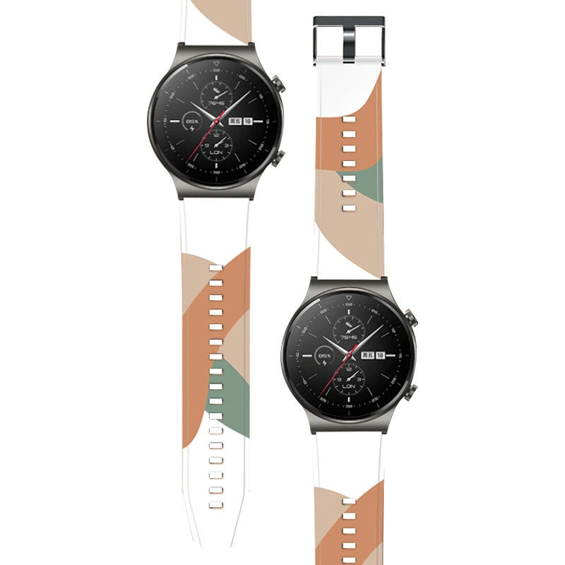Strap Moro band for Huawei Watch GT2 Pro silikone rem ur armbånd mønster 4