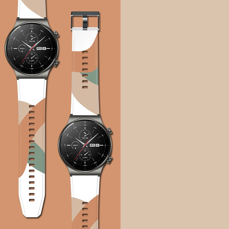 Strap Moro band for Huawei Watch GT2 Pro silikone rem ur armbånd mønster 4