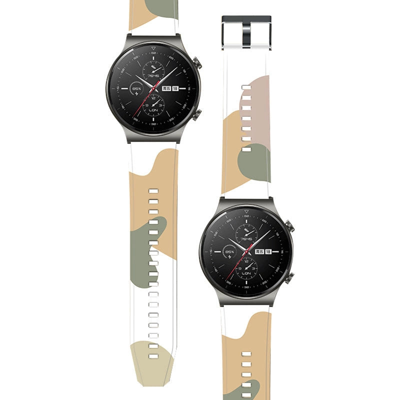 Strap Moro band for Huawei Watch GT2 Pro silikone rem ur armbånd mønster 7