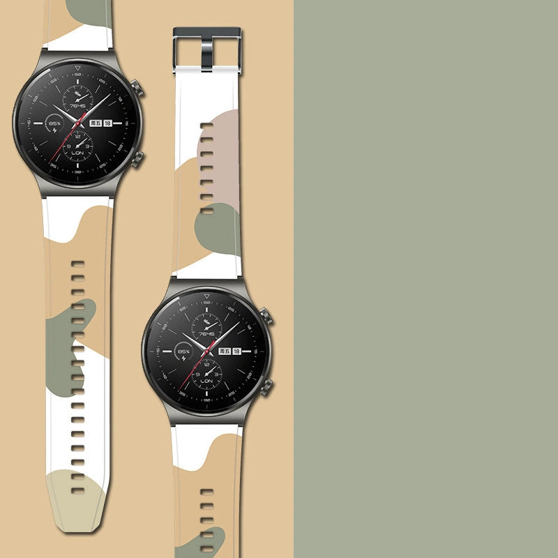 Strap Moro band for Huawei Watch GT2 Pro silikone rem ur armbånd mønster 7