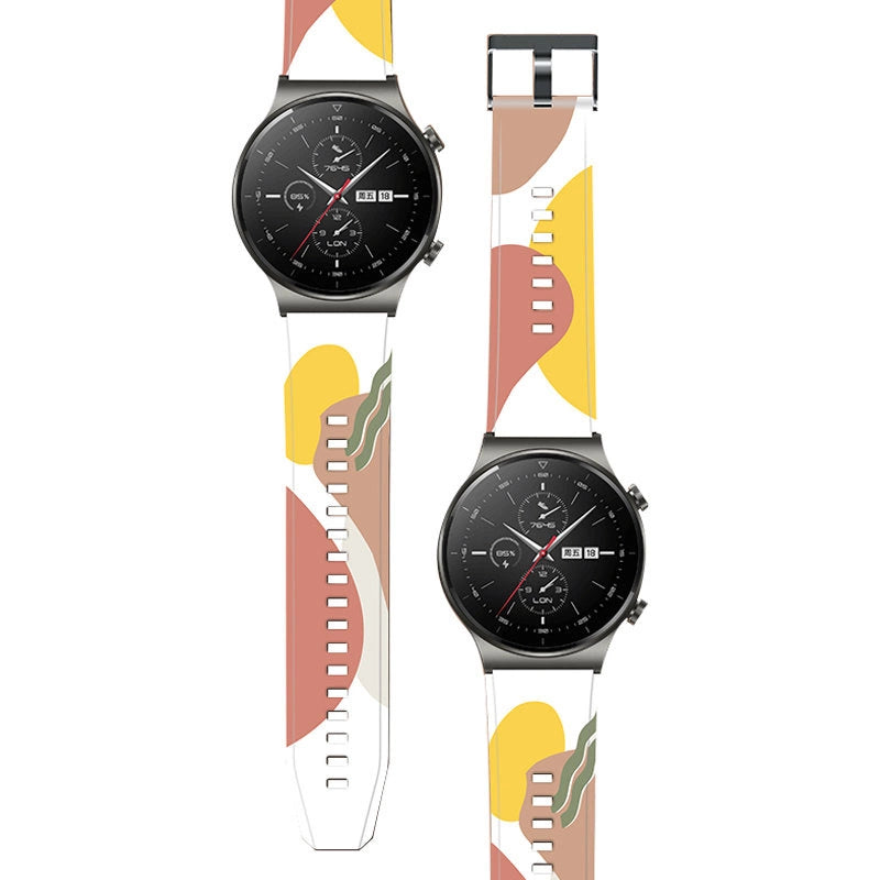 Strap Moro band for Huawei Watch GT2 Pro silikone rem ur armbånd mønster 8