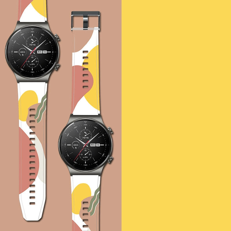 Strap Moro band for Huawei Watch GT2 Pro silikone rem ur armbånd mønster 8