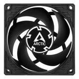 ARCTIC P8 Silent Computerkabinet Ventilator 8 cm Sort
