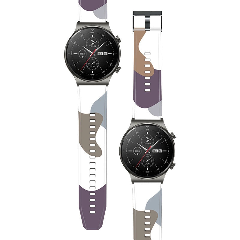 Strap Moro band for Huawei Watch GT2 Pro silikone rem ur armbånd mønster 10
