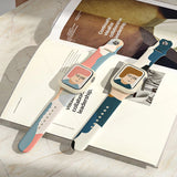Silicone Strap Moro Watch Armbånd Band til Apple Watch 38 / 40 / 41 mm - mønster 1