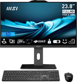 MSI Pro AP242P 14M-1096XEU Intel(R) Core™ i7 i7-14700 60.5 cm (23.8") 1920 x 1080 pixels Touchscreen All-in-One PC 16 GB DDR5-SDRAM 1 TB SSD Wi-Fi 6E (802.11ax) Black