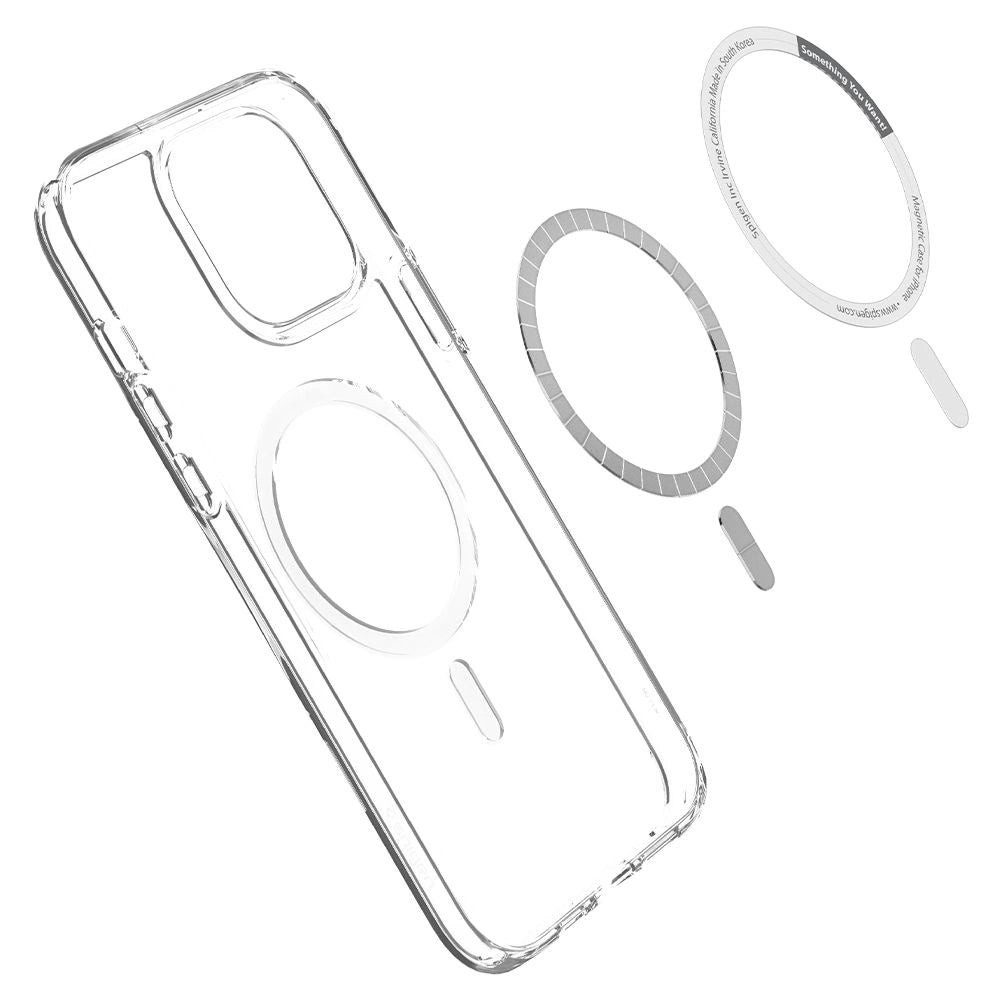 Spigen Ultra Hybrid Mag Case med MagSafe til iPhone 13 Pro - hvid