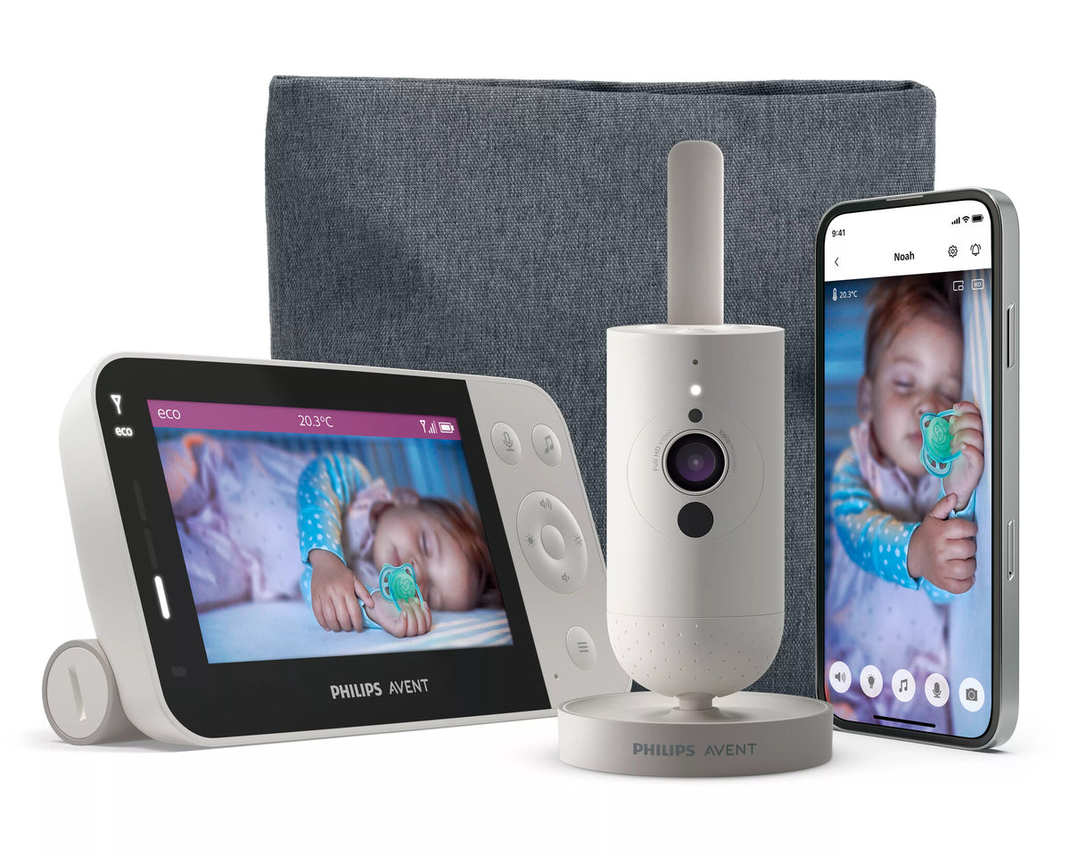 Philips AVENT SCD953/26 video baby monitor 400 m Wi-Fi Grey, White