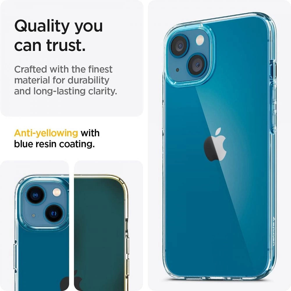 Spigen flydende krystal iPhone 13 Case - klar