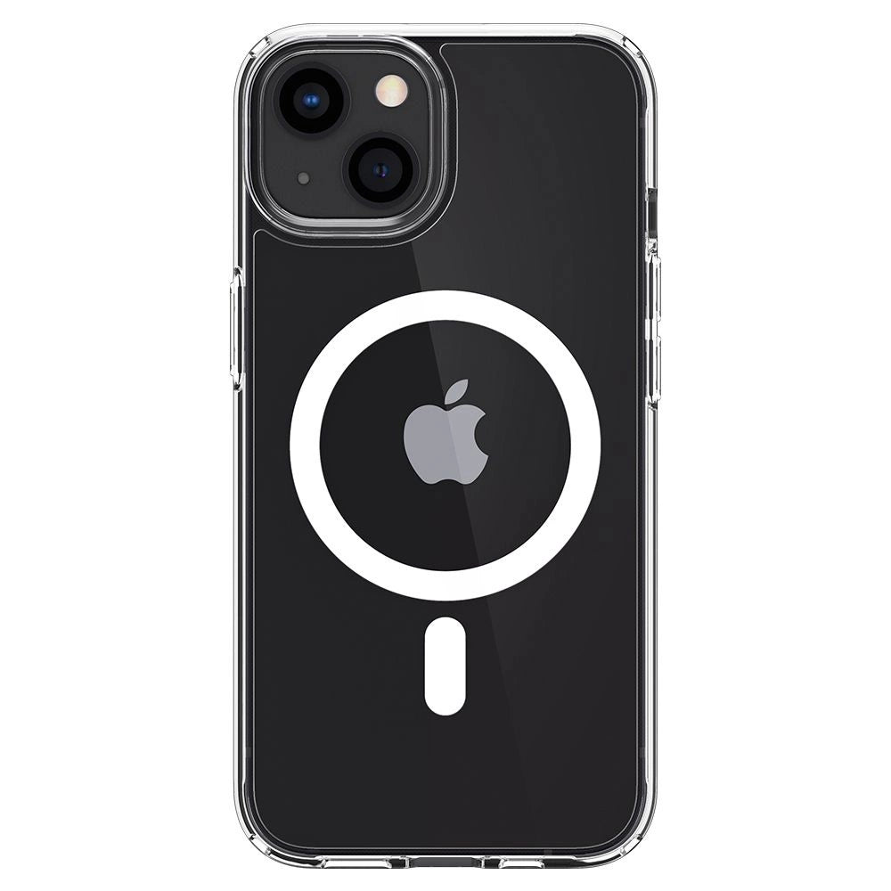 Spigen Ultra Hybrid Mag Case med MagSafe til iPhone 13 - hvid