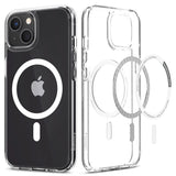 Spigen Ultra Hybrid Mag Case med MagSafe til iPhone 13 - hvid