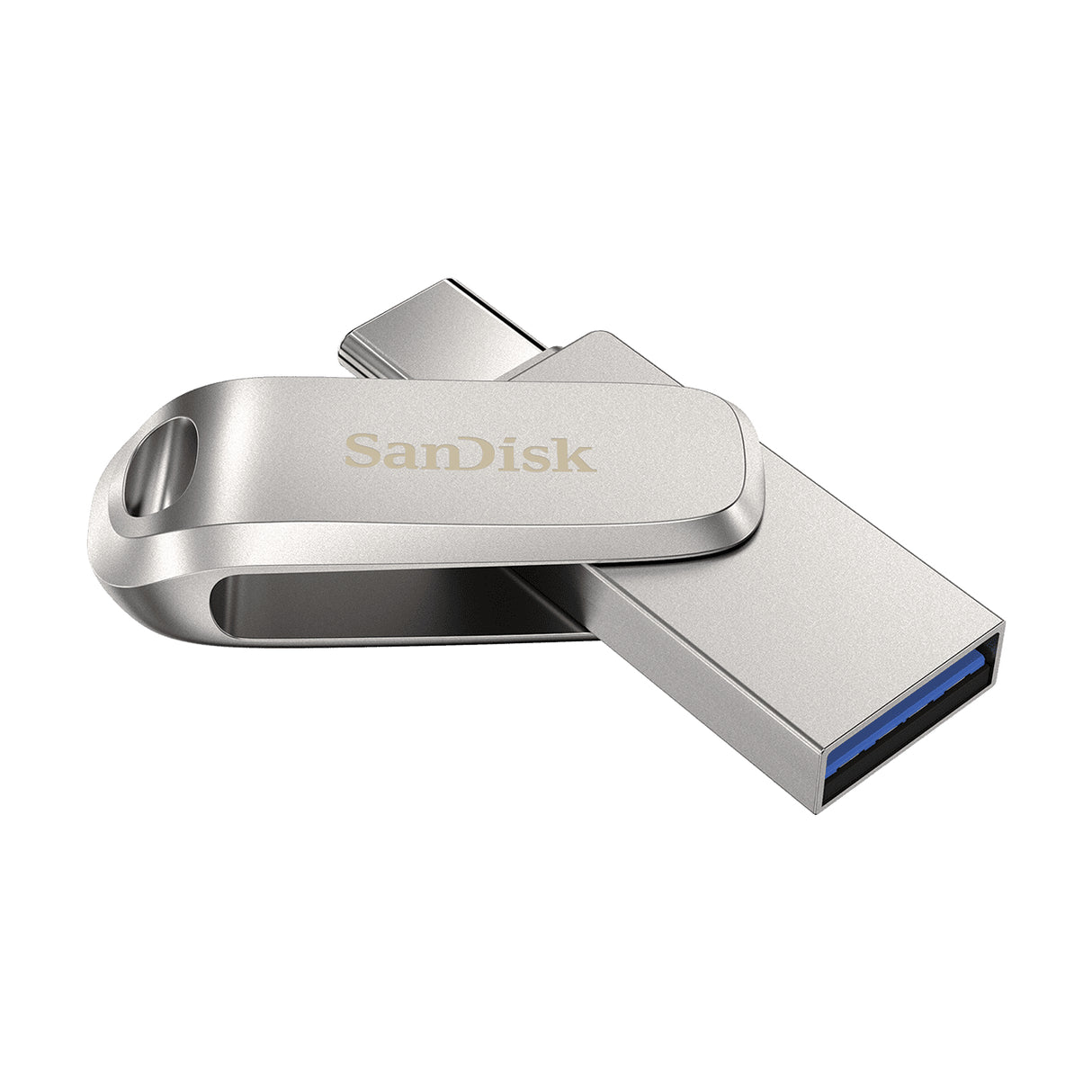SanDisk Ultra Dual Drive Luxe USB-nøgle 32 GB USB Type-A / USB Type-C 3.2 Gen 1 (3.1 Gen 1) Rustfrit stål