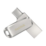 SanDisk Ultra Dual Drive Luxe USB-nøgle 512 GB USB Type-A / USB Type-C 3.2 Gen 1 (3.1 Gen 1) Rustfrit stål