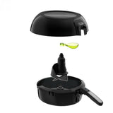 Tefal FZ7738 Enkelt Enkeltstående 1500 W Varmluftsteger Sort