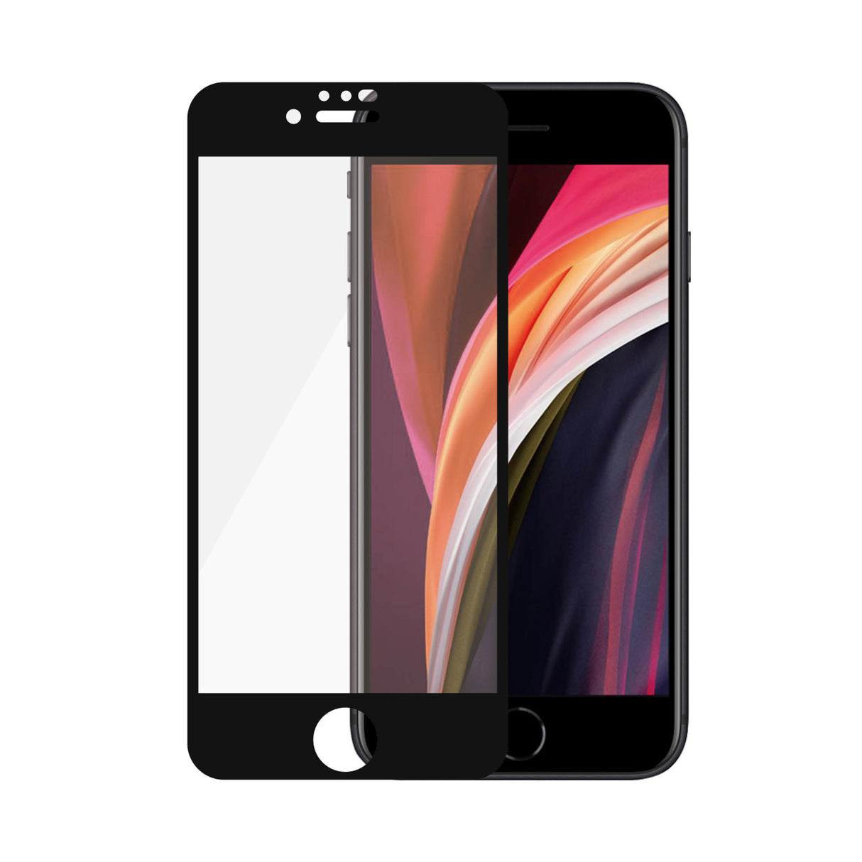 PanzerGlass ® Skærmbeskyttelse iPhone 8 | 7 | 6s | 6 | SE (2020/2022) | Edge-to-Edge