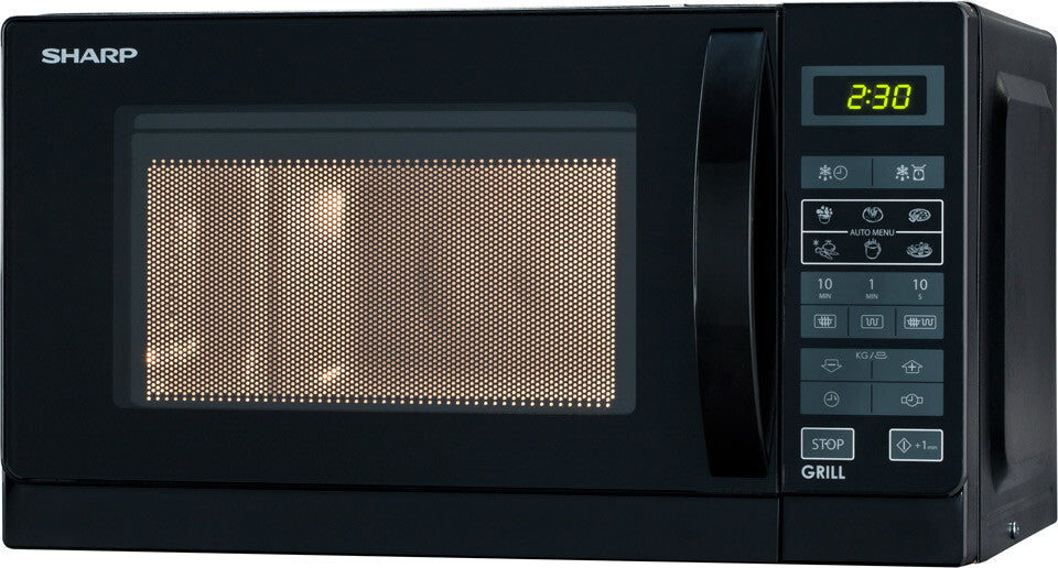 Sharp R642BKW mikroovn sort
