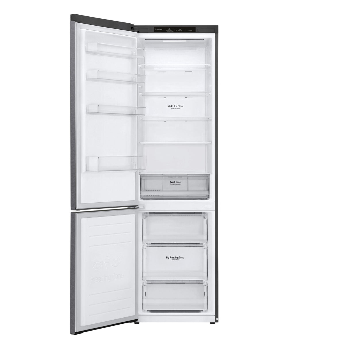 LG GBP32DSLZN Fritstående 341 L Grafit