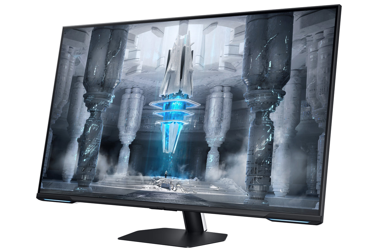 Samsung S43CG700NU computerskærm 109,2 cm (43") 3840 x 2160 pixel 4K Ultra HD LED Sort, Hvid