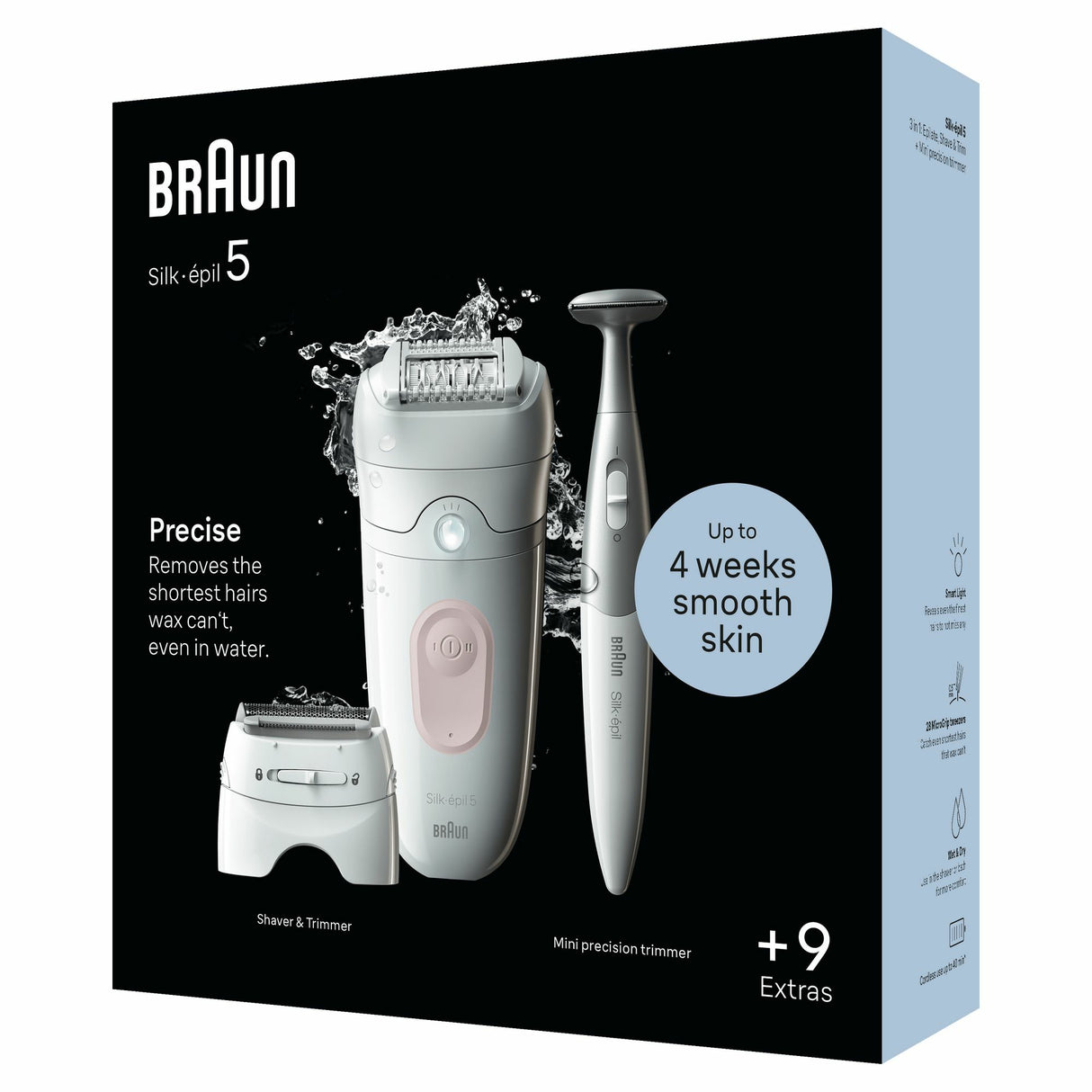 Braun Silk-épil 5 SE5-230 Epilator Hvid/Pink