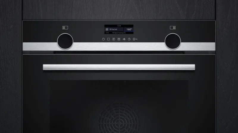 Siemens iQ500 HB579GBR3 ovn 71 L Sort