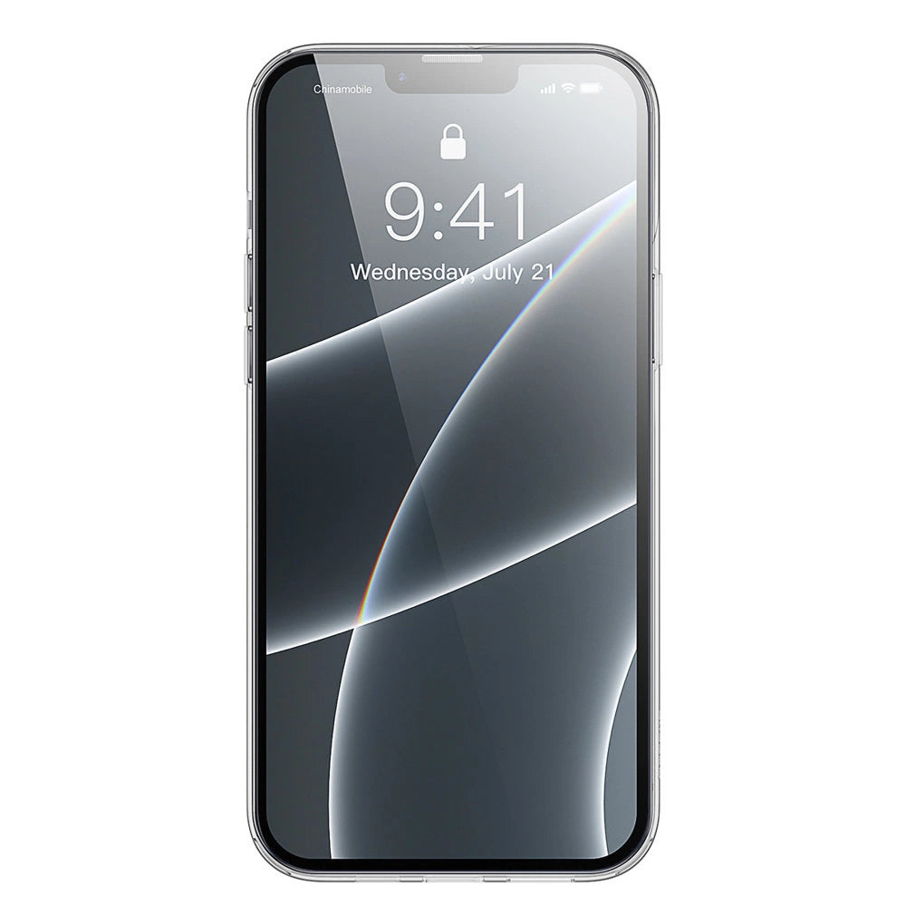 Baseus Simple Series Case gennemsigtig gel-foder for iPhone 13 Pro Max gennemsigtig (ARAJ000202)