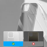 Baseus Simple Series Case gennemsigtig gelhylde til iPhone 13 Pro sort (ARAJ000401)
