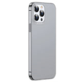 Baseus Simple Series Case gennemsigtig gelhylde til iPhone 13 Pro sort (ARAJ000401)