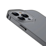 Baseus Simple Series Case gennemsigtig gelhylde til iPhone 13 Pro sort (ARAJ000401)