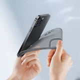 Baseus Simple Series Case gennemsigtig gelhylde til iPhone 13 Pro sort (ARAJ000401)