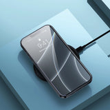 Baseus Simple Series Case gennemsigtig gelhylde til iPhone 13 Pro sort (ARAJ000401)