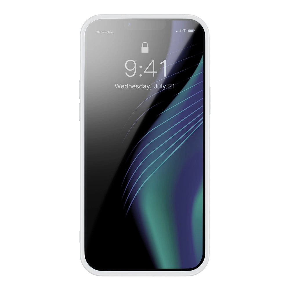Baseus Crystal Phone Case Armor Case til iPhone 13 Pro med Gel Frame grå (ARJT000413)