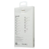 Baseus Frosted Glass Case Cover til iPhone 13 Pro Max Hard Cover med Gel Frame Transparent (ARWS000202)