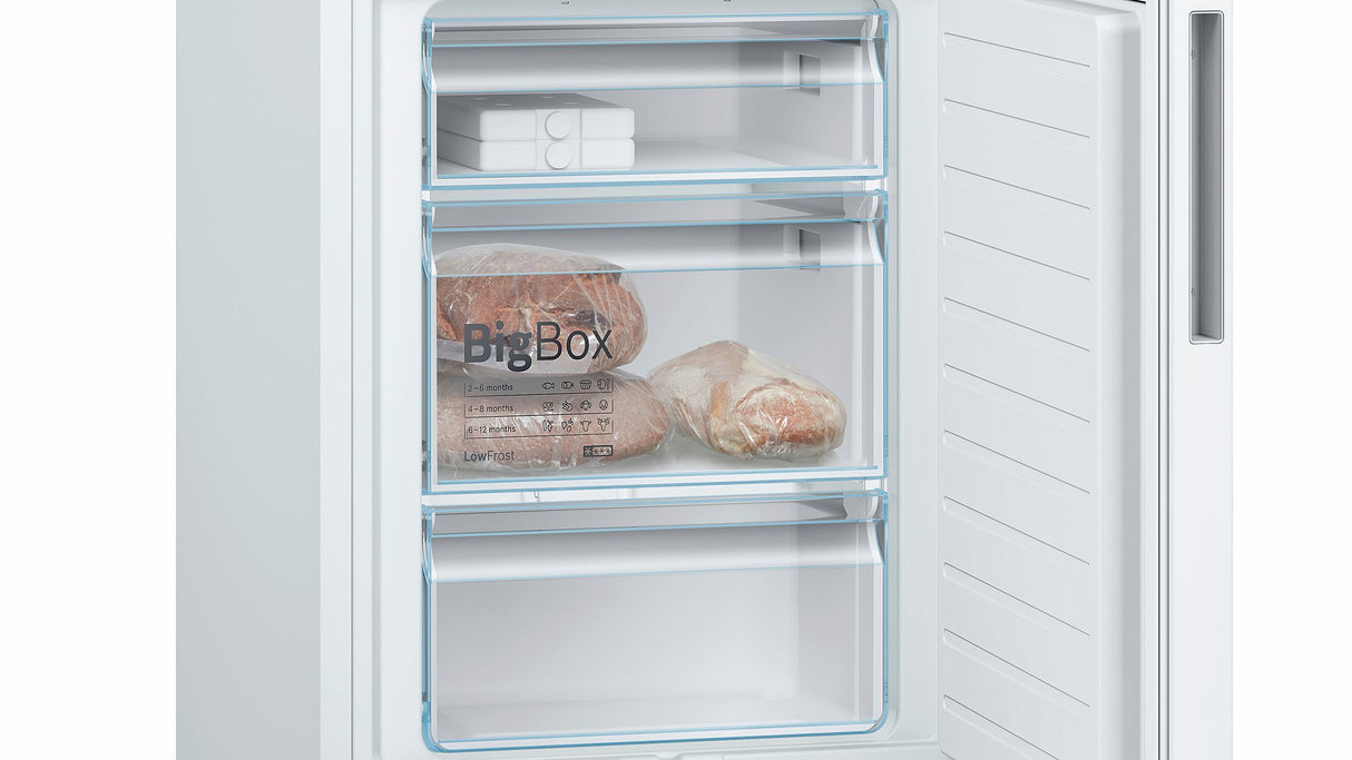 Bosch Serie 6 KGE36AWCA køle-/fryseskab Fritstående 308 L Hvid