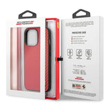 Ferrari FESAXHCP13XRE iPhone 13 Pro Max 6.7" rød/rød hardcase On Track Carbon Stripe