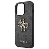 Guess GUHCP13X4GMGGR iPhone 13 Pro Max 6.7" grå/grå hardcase 4G Big Metal Logo