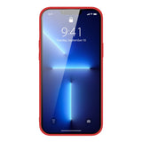 Dux Ducis Yolo elegant kuffert lavet af blødt TPU og PU læder til iPhone 13 Pro Max rød