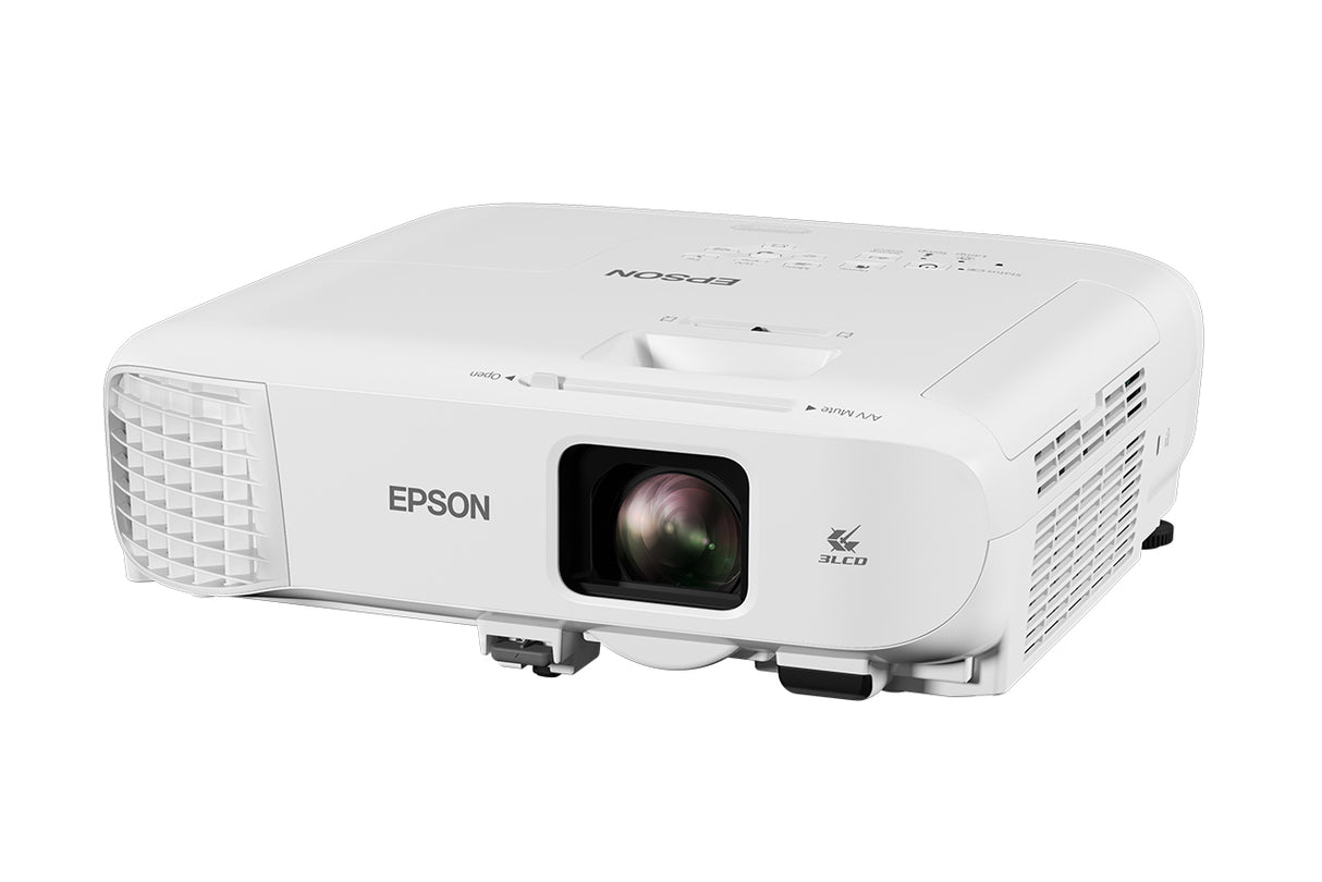 Epson EB-992F Standard-kast projektor 4000 ANSI lumens 3LCD 1080p (1920x1080) Hvid